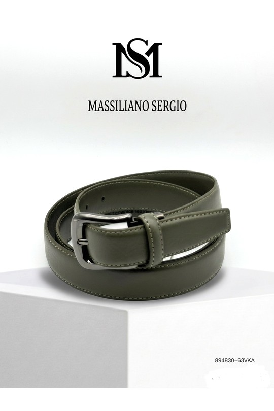 Cinturones Complementos Khaki C.S. MODE 894830F Efashion Paris