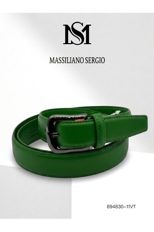 Cinturones Complementos Khaki C.S. MODE 894830F Efashion Paris