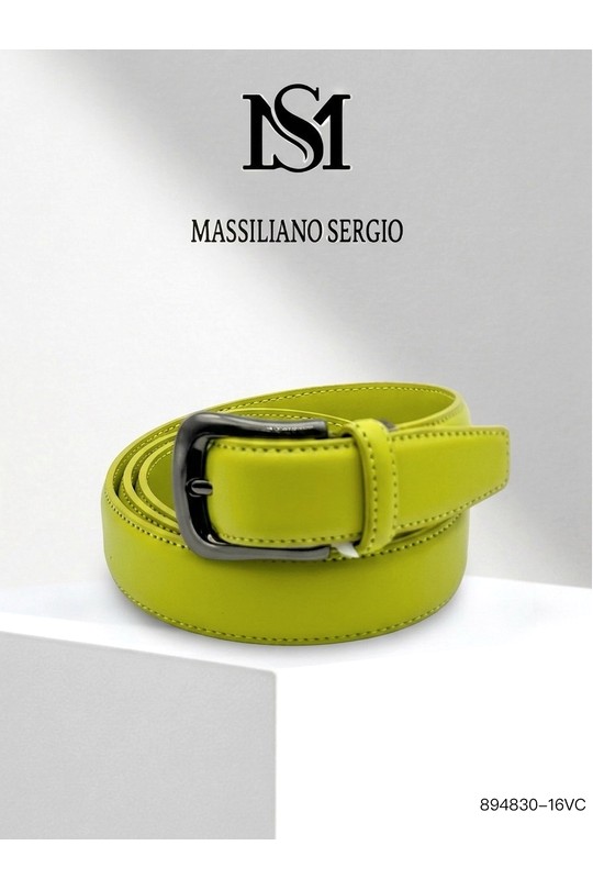 Cinturones Complementos Khaki C.S. MODE 894830F Efashion Paris