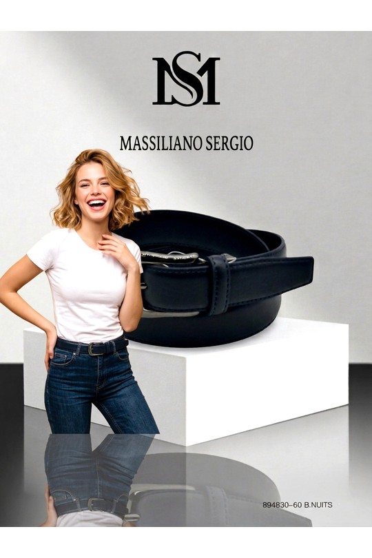 Cinturones Complementos Khaki C.S. MODE 894830F Efashion Paris