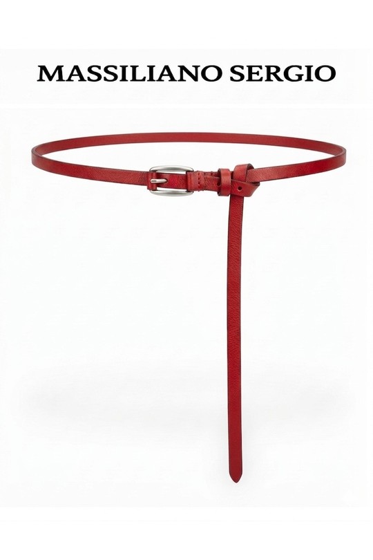 Ceintures Accessoires Rouge C.S. MODE PB008 Efashion Paris