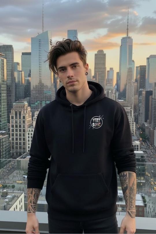 Jumpers Men Black Overtake SWEAT DRAGON BALL ARGENTINE Efashion Paris