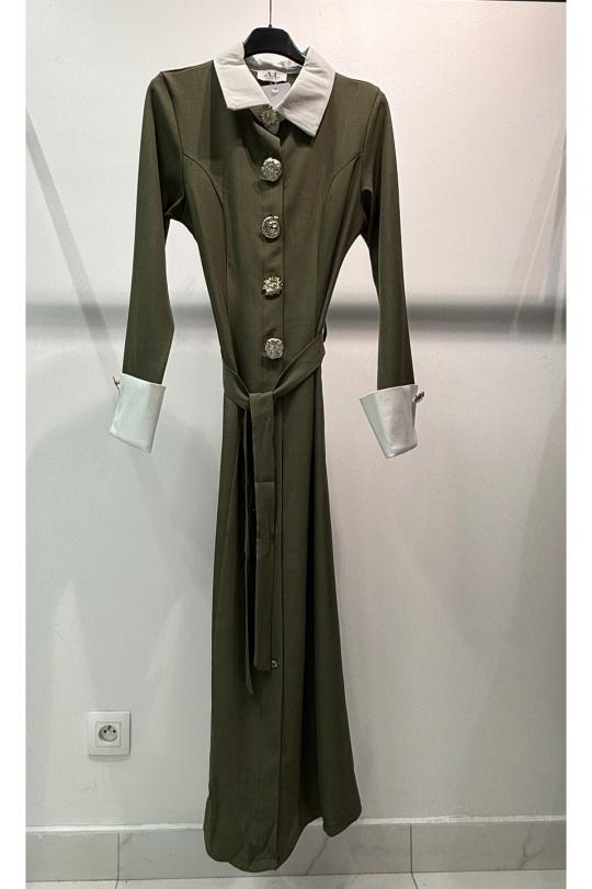 Robes longues Femme Noir A.L PARIS 89866 Efashion Paris