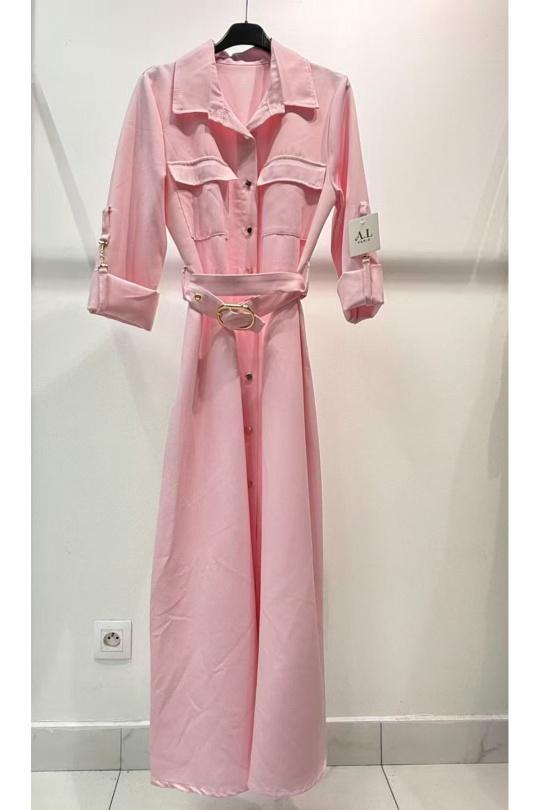 Robes longues Femme Noir A.L PARIS 12076 Efashion Paris