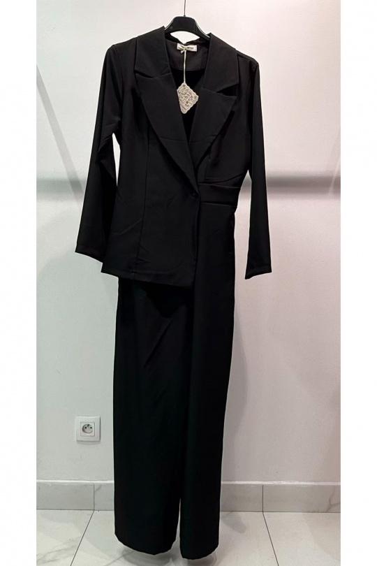 Combinaisons Femme Noir A.L PARIS 541 Efashion Paris