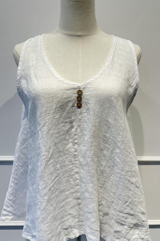 Vests Women White AMARIA 25182 Efashion Paris