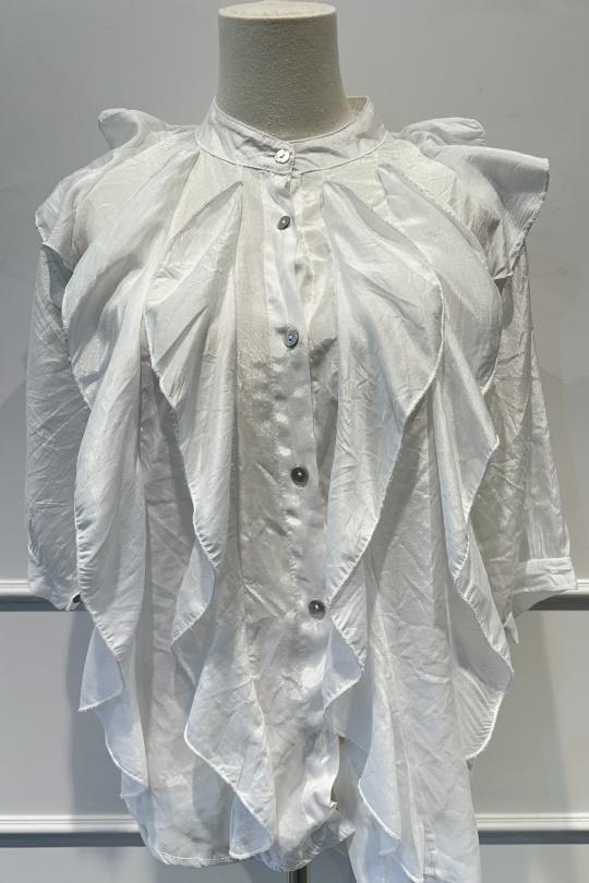 Chemises Femme Blanc AMARIA 25126 Efashion Paris