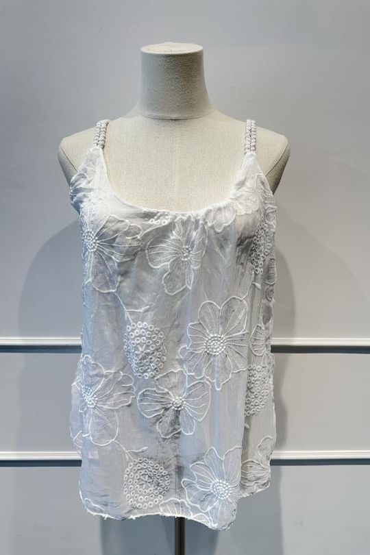 Vests Women White AMARIA 3532 Efashion Paris