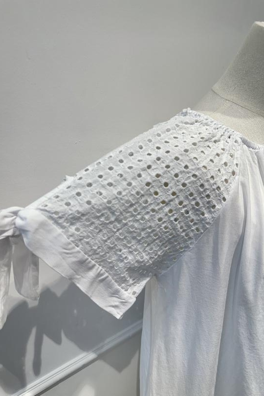 Blouses Femme Blanc AMARIA 24055 Efashion Paris