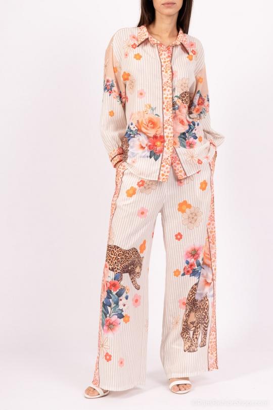 Ensembles Femme Orange AMARIA D389389B GUEPARD Efashion Paris