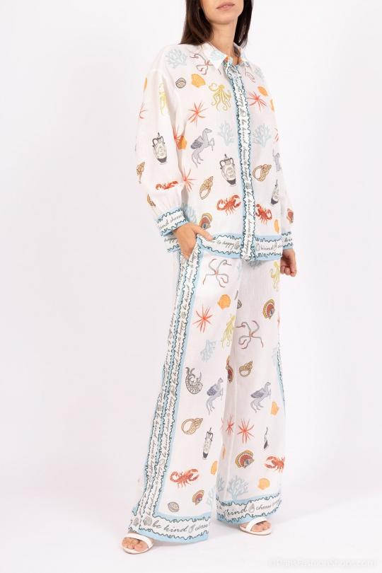 Ensembles Femme Bleu ciel AMARIA D38989B Efashion Paris