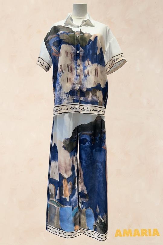 Completi Donna Dark blue AMARIA 52012 Efashion Paris