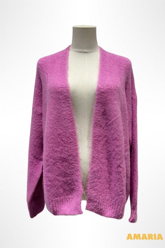 Gilets Femme Rose AMARIA 28106 Efashion Paris