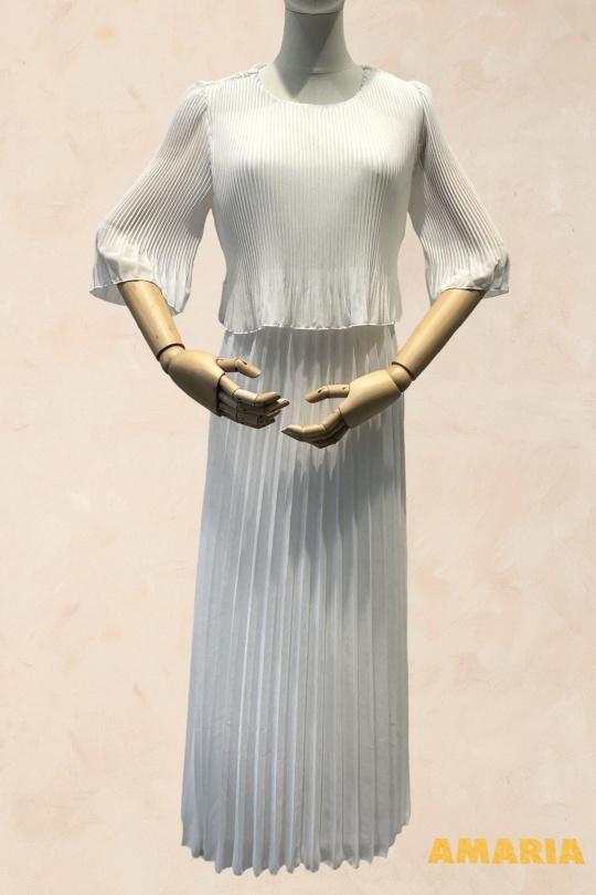 Maxi dresses Women White AMARIA 31103SK Efashion Paris