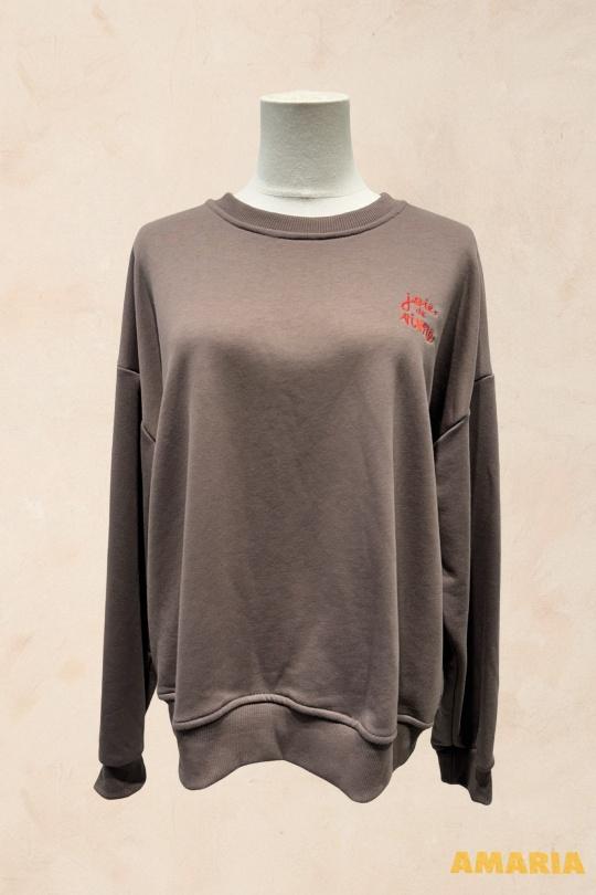 Sweats Femme Marron AMARIA 90384-15 Efashion Paris