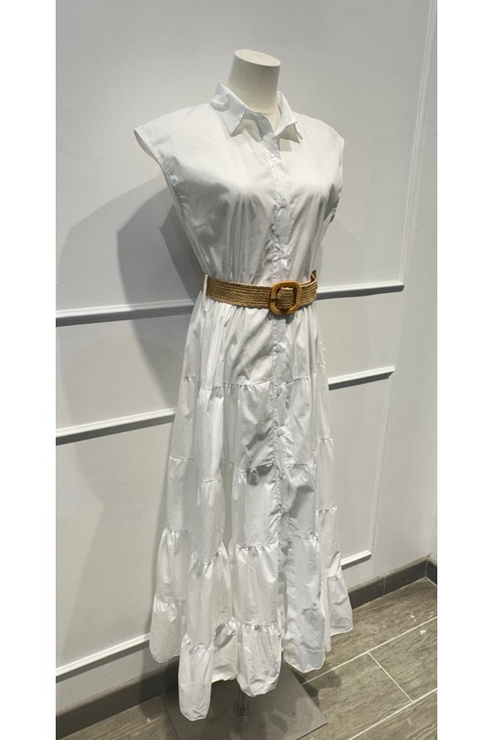 Robes mi-longues Femme Marron AMARIA 9708-INS Efashion Paris