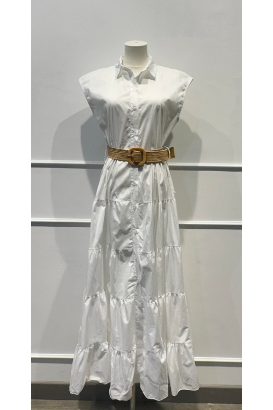 Robes mi-longues Femme Marron AMARIA 9708-INS Efashion Paris