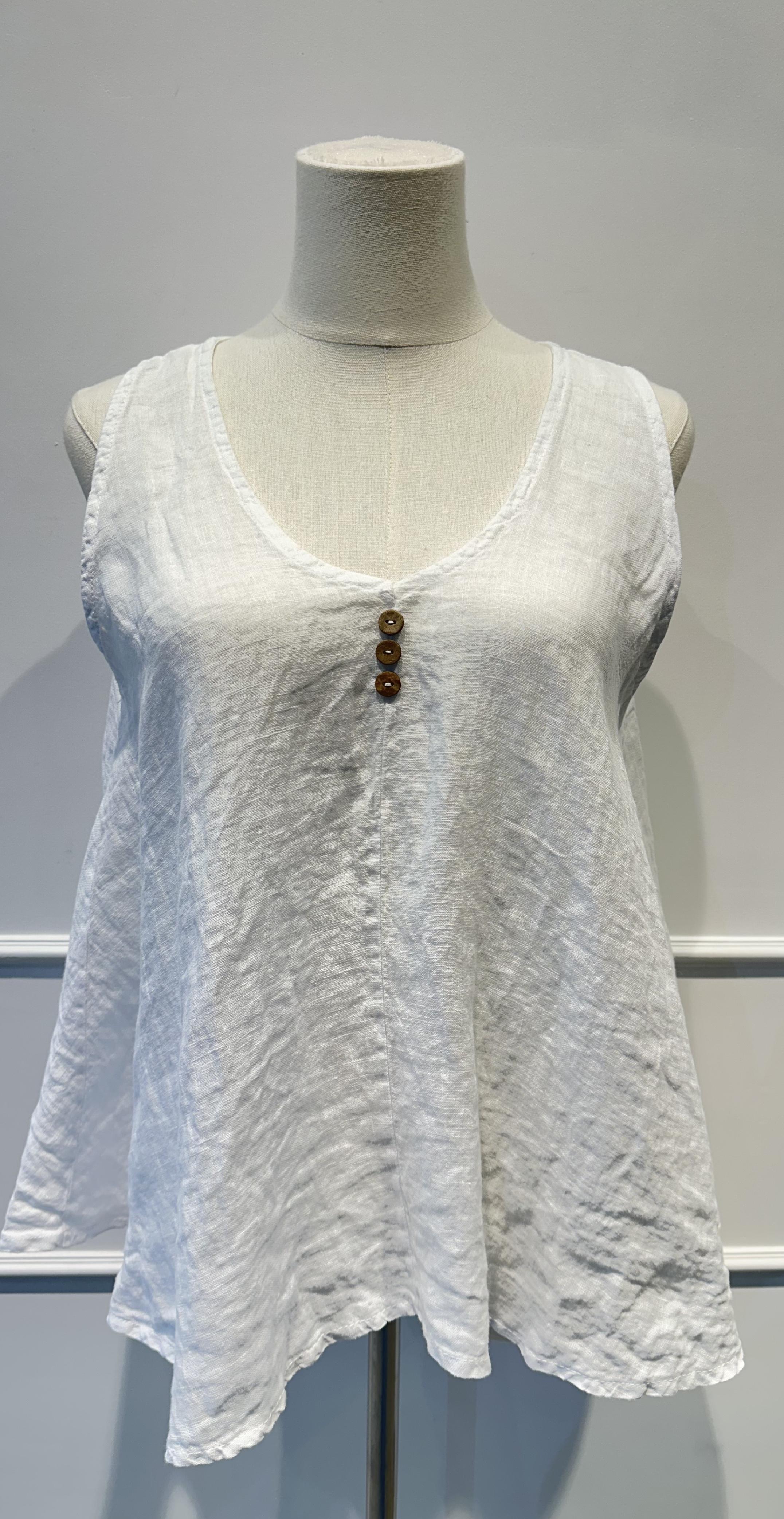Vests Women White AMARIA 25182 #c Efashion Paris