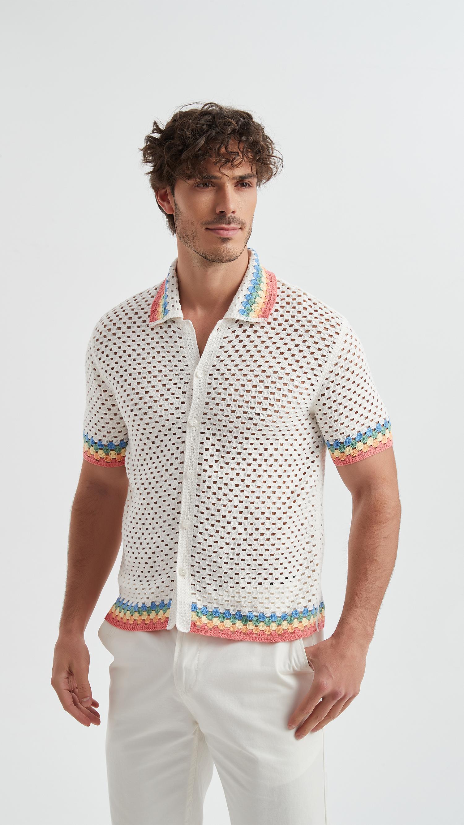 Camisas Hombre White Yves Enzo LB-2025-01 #c Efashion Paris
