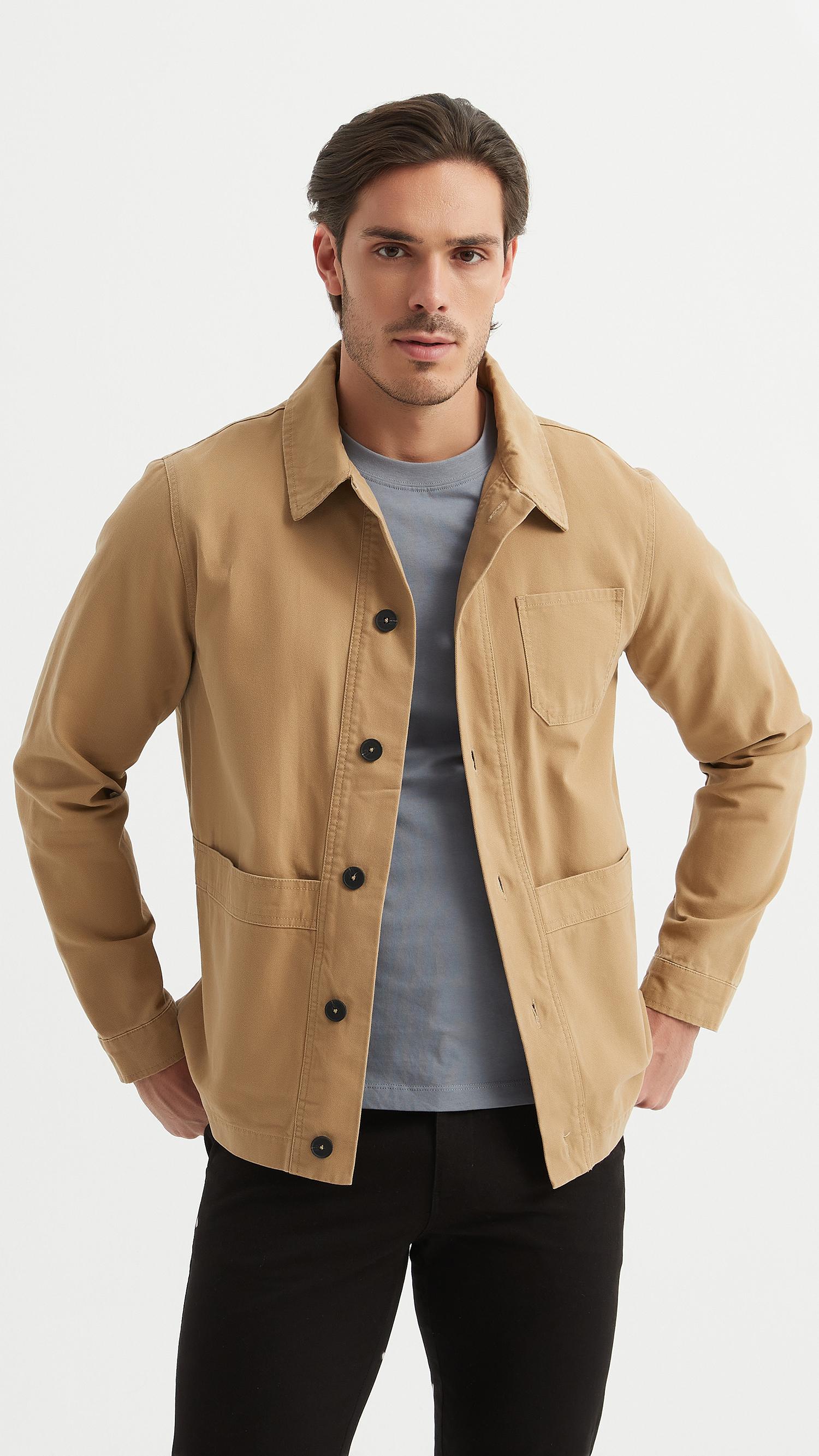 Vestes Homme Beige Yves Enzo V002 #c Efashion Paris
