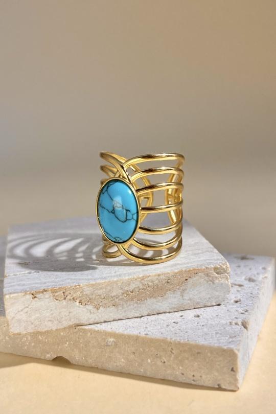 Bagues Accessoires Marron COSMOS BB72010-360 Efashion Paris