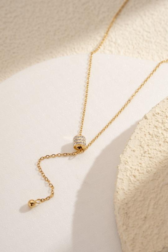 Necklaces Accessories Gold COSMOS ML22008-450 Efashion Paris