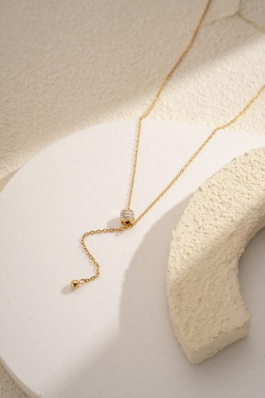 Colliers Accessoires Doré COSMOS ML22008-450 Efashion Paris