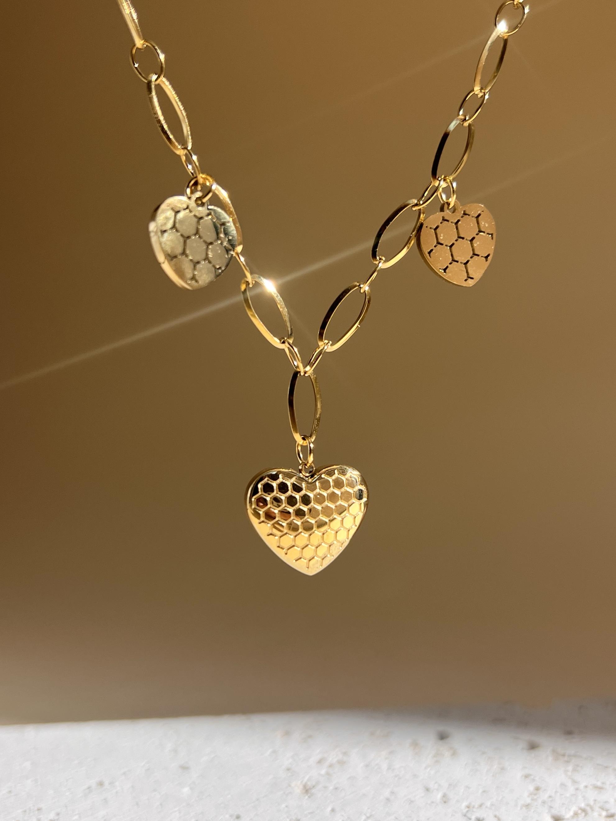 Necklaces Accessories Gold Cosmos MS21024-380 #c Efashion Paris