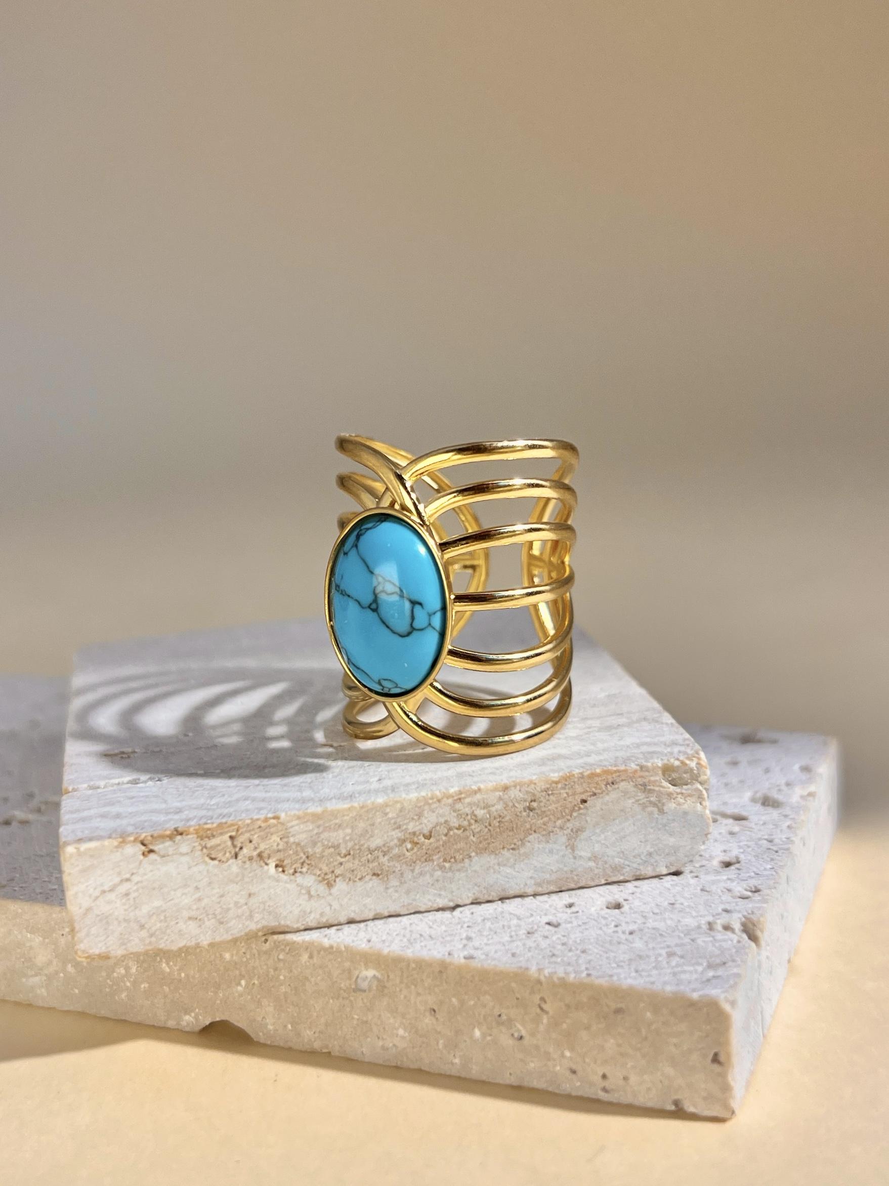 Bagues Accessoires Marron COSMOS BB72010-360 #c Efashion Paris