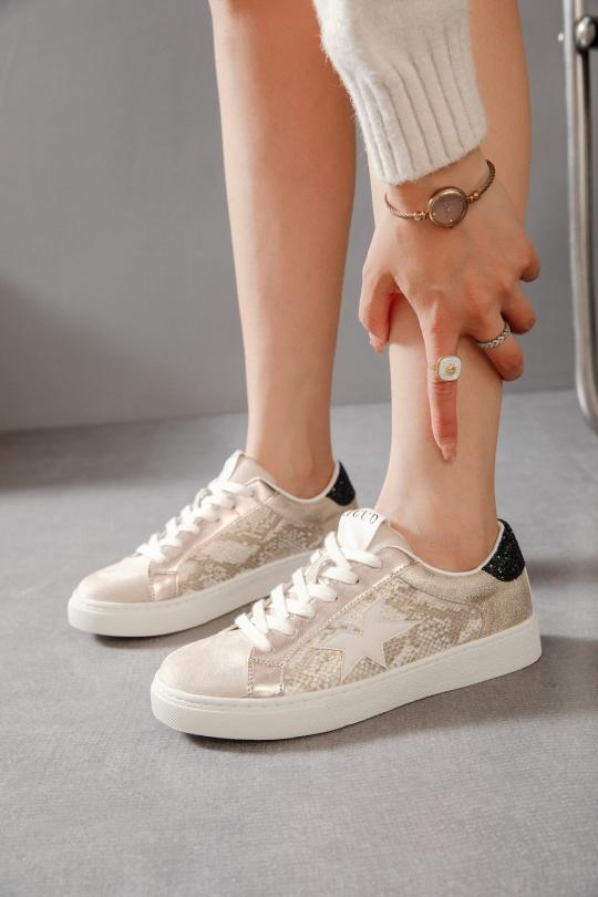 Zapatillas deportivas Zapatos Beige Erynn JD-07 Efashion Paris