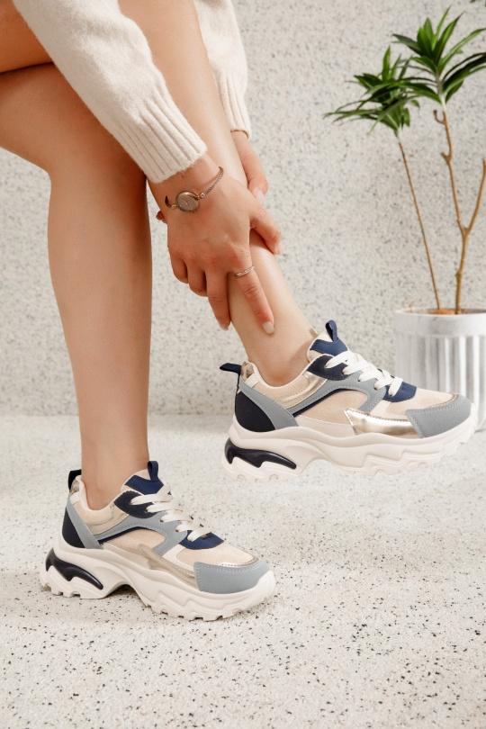 Zapatillas deportivas Zapatos Blue Erynn 9153 Efashion Paris
