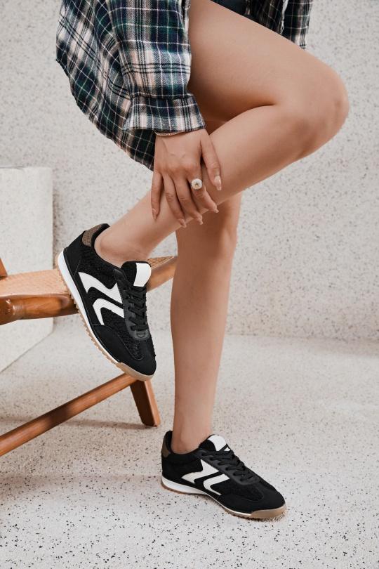 Zapatillas deportivas Zapatos Black Erynn 9157 Efashion Paris