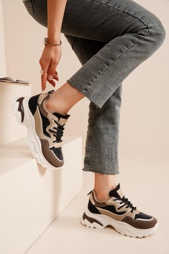 Sneakers Scarpe Black Erynn 9170 Efashion Paris