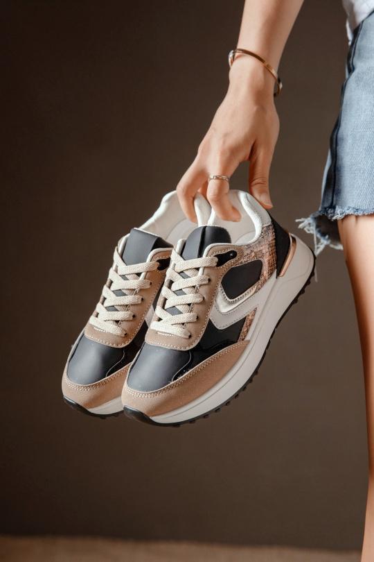 Baskets Chaussures Noir Erynn 9179 Efashion Paris