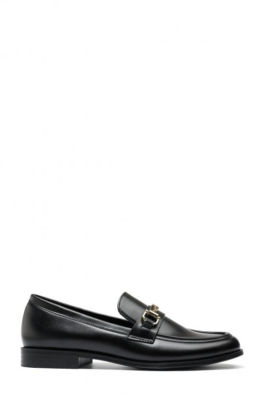 Mocassins Chaussures Noir Erynn KJ-103 Efashion Paris