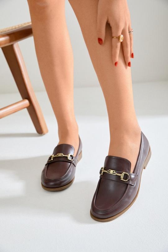 Mocassins Chaussures Noir Erynn KJ-103 Efashion Paris