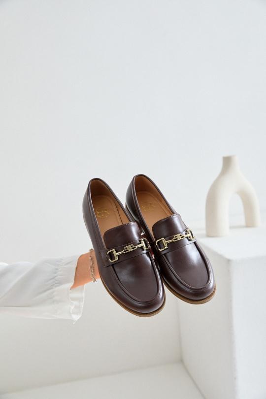 Mocassins Chaussures Noir Erynn KJ-103 Efashion Paris