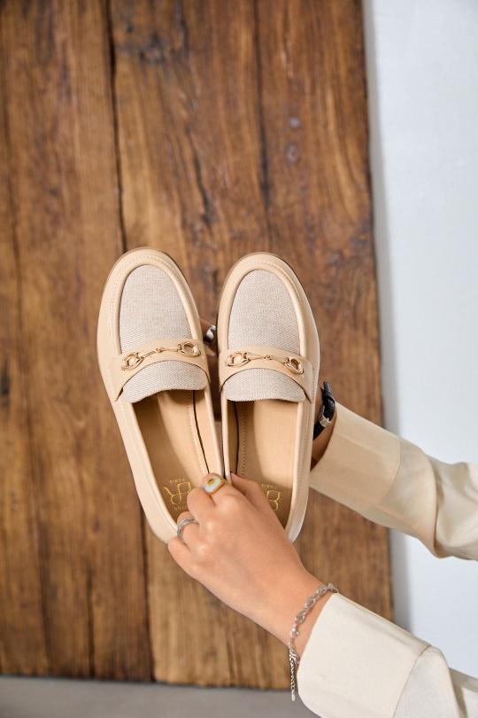 Mocassins Chaussures Noir Erynn KJ-105 Efashion Paris