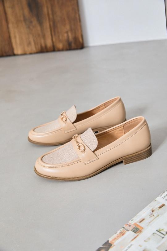 Mocassins Chaussures Noir Erynn KJ-105 Efashion Paris