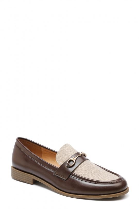 Mocassins Chaussures Noir Erynn KJ-105 Efashion Paris