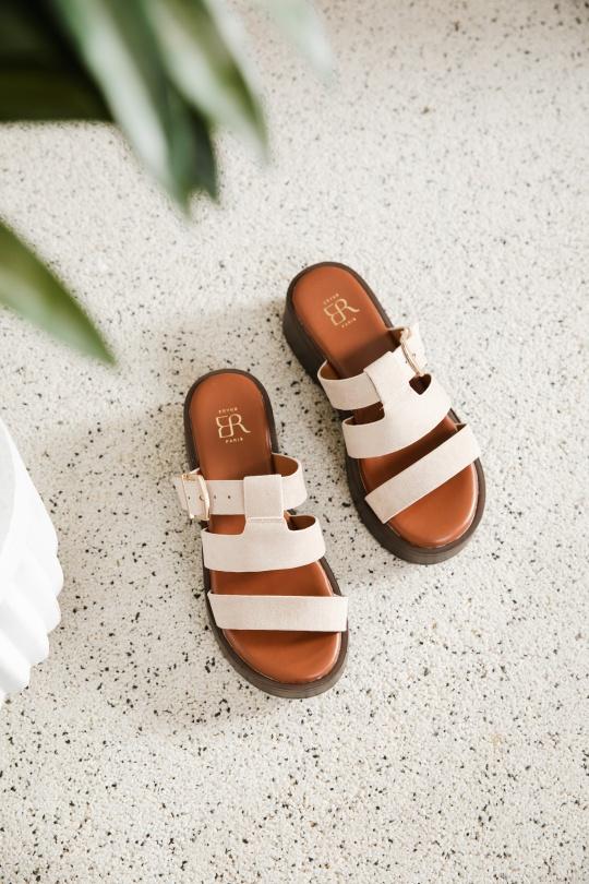 Sandales Chaussures Or Erynn 903-622 Efashion Paris