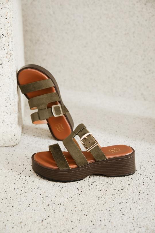 Sandales Chaussures Or Erynn 903-622 Efashion Paris