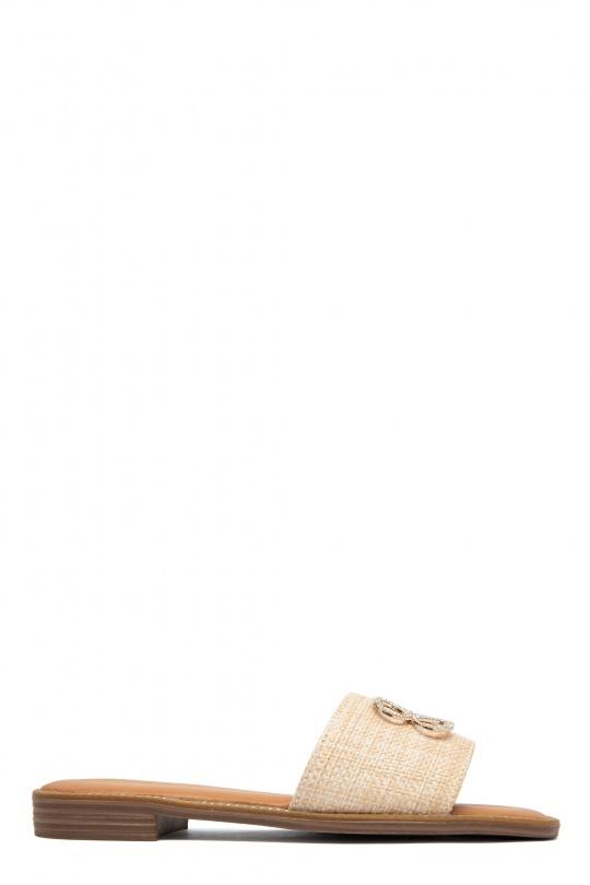 Sandales Chaussures Beige Erynn JN-138 Efashion Paris