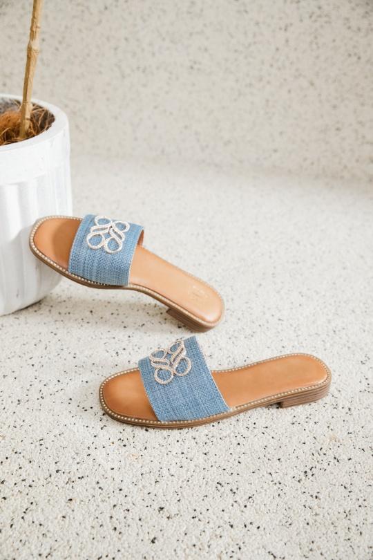 Sandales Chaussures Beige Erynn JN-138 Efashion Paris