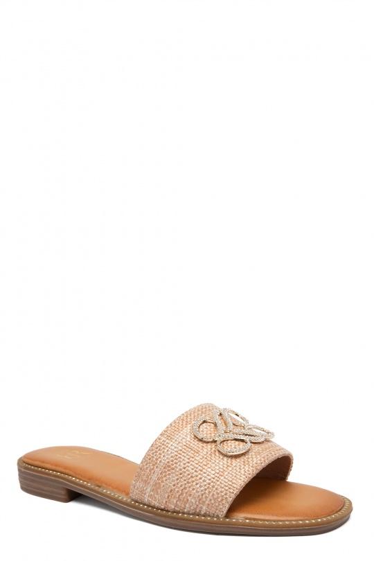 Sandales Chaussures Beige Erynn JN-138 Efashion Paris
