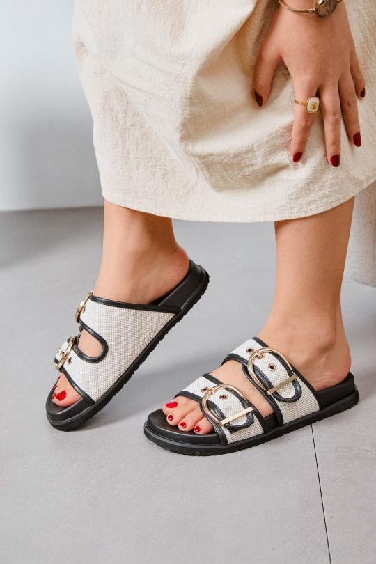 Sandales Chaussures Marron Erynn LA-735 Efashion Paris