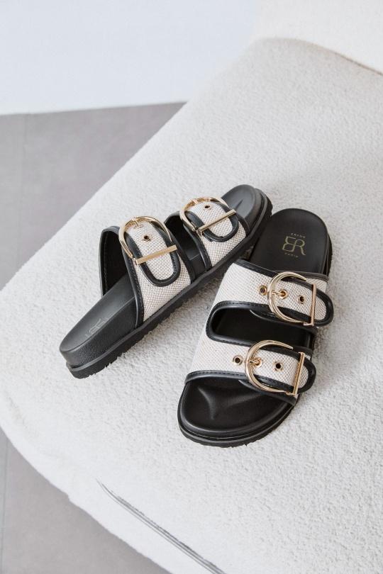 Sandales Chaussures Marron Erynn LA-735 Efashion Paris