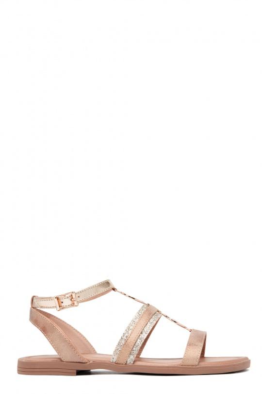 Sandales Chaussures Bleu Erynn LA-737 Efashion Paris