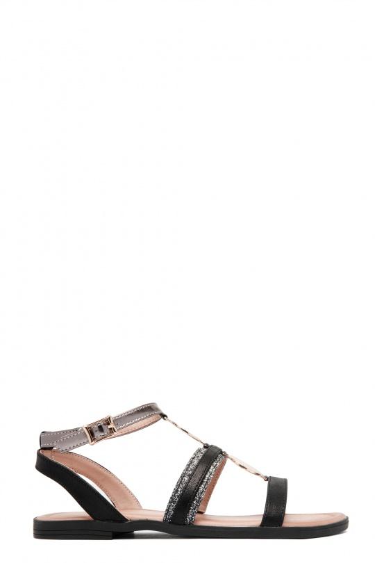 Sandales Chaussures Bleu Erynn LA-737 Efashion Paris