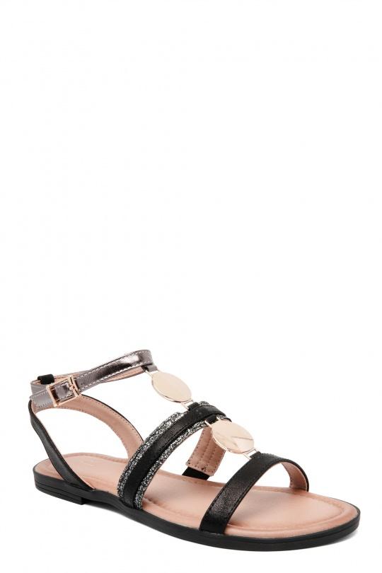 Sandales Chaussures Bleu Erynn LA-737 Efashion Paris